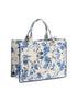 Fiorella Blue Tote