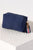 Navy Ezra Small Boxy Cosmetic Pouch