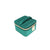 Emerald Green Vera Travel Jewelry Case With Pouch