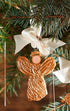 Angel Gold Acrylic Ornament