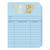 Sky Blue Library Card Deck Of Playing Cards