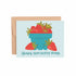 Thank You Berry Much Strawberries Greeting Card