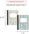 Rainbow Abstract Composition Book Duo