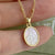 Mother of Pearl Mary Necklace