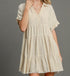 Brunchin' With Friends Linen Dress (Oatmeal)