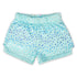 Blue Foil Star Plush Kids Shorts