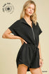 Busy Girl Romper | Black