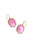 Daphane Gold Drop Earring In Azalea Illusion