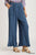 Linen Blend Wide Leg Pants Slate