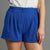 Trouser Button Shorts Blue