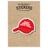 MAGA Red Hat Sticker Mini