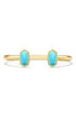 Kendra Scott Gold Elton Cuff Bracelet Turquoise Magnesite