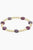 Admire Gold 3mm Bracelet- Gemstones