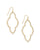 Kendra Scott Abbie Open Frame Earring Gold