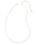 Kendra Scott Courtney Silver Paperclip Necklace