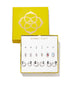 Kendra Scott Gold Earring Gift Set Of 9 In Silver