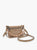 Jessica Clear Crossbody With Chain In Taupe