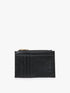 Sia Printed Card Holder Wallet In Black