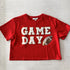 Game Day Top Red