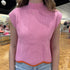 Gracie Sweater Top in Pink