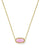 Kendra Scott Elisa Gold Necklace In Carnation Opal 