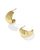 Kendra Scott Krista Gold Metal Hoop Earring 