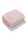 Mattie Large Box - Light Pink Velvet 