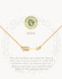 Seek/Arrow Gold Sea La Vie Necklace