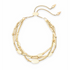 Kendra Scott Beaded Chantal Bracelet In Gold