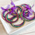 Mardi Gras Guitar String Bracelet