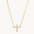 Sea La Vie Necklace Faith/Cross Gold