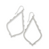 Kendra Scott Sophee Drop Earrings In Silver