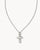 Kenda Scott Silver Cross Pendant Necklace